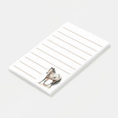 Reitpferd Reitpferd Post-it Klebezettel (angewinkelt)