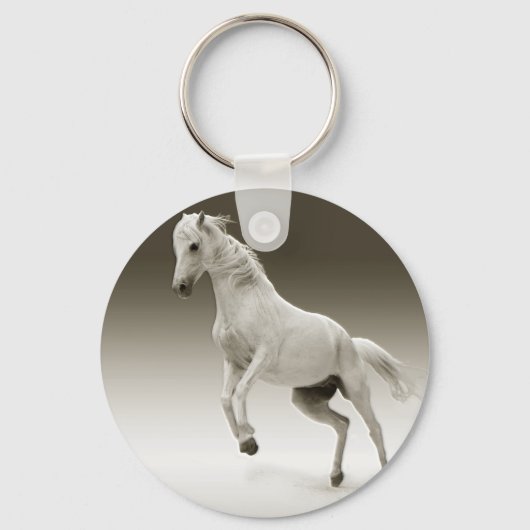 Reitpferd Schlüsselanhänger (Vorderseite)