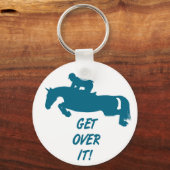 Reitpferd Schlüsselanhänger (Vorderseite)