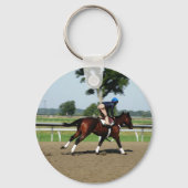 Reitpferd-Schlüsselanhänger Schlüsselanhänger (Vorderseite)