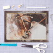 Reitpferd Seidenpapier (Handwerk)