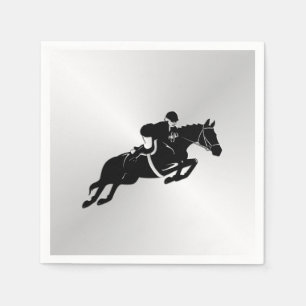 Reitpferd Serviette