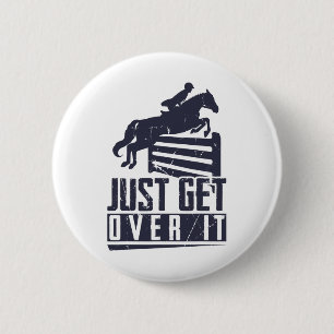 Reitpferd Show Jumping Horse Jumping Horseb Button