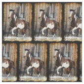 Reitpferd Stoff (Muster)