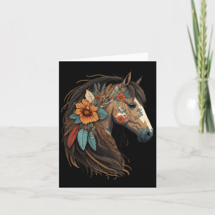 Reitpferd Western Cowgirl Horsebac Karte