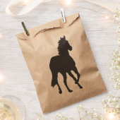 Reitpferd Western Hochzeitsfeier Geschenktütchen (Ausgeschnitten)