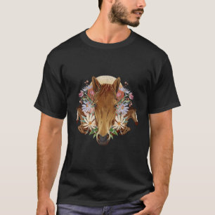 Reitpferd Western Hütte T-Shirt