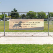 Reitpferde Banner (Insitu)