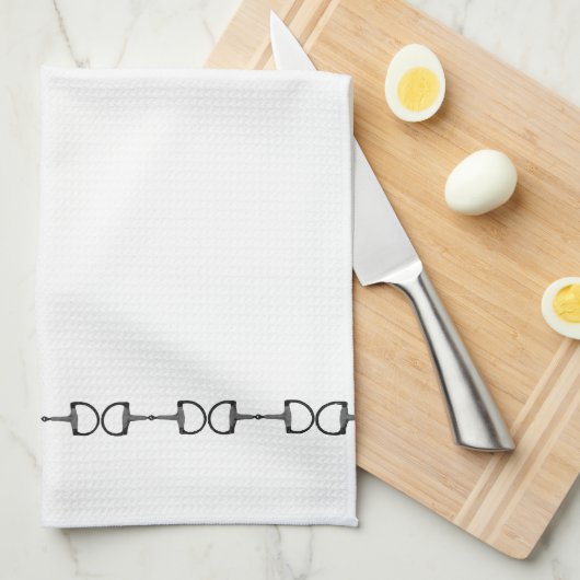 Reitpferde Bits Geschirrtuch (Viertel Falte)