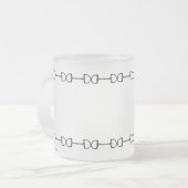 Reitpferde Bits Mattglastasse (Vorderseite Links)