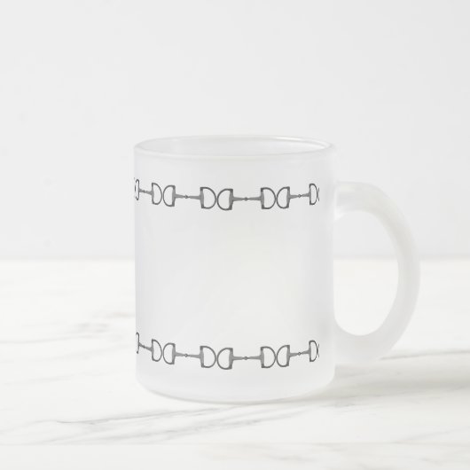 Reitpferde Bits Mattglastasse (Rechts)