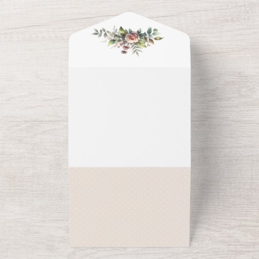 Reitpferde Blume All In One Einladung (Außenbereich)