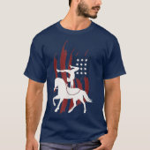 Reitpferde der US-Flagge - Pferde I Vault T-Shirt (Vorderseite)
