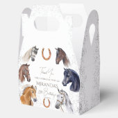 Reitpferde Geschenkschachtel (Geöffnet)