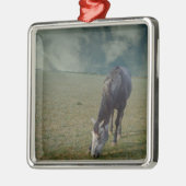 Reitpferde in Paddock Ornament Aus Metall (Links)