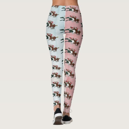 Reitpferde Leggings (Rückseite)