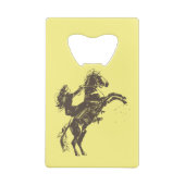 Reitpferde - Reiten Geldbeutel Flaschenöffner (Rückseite)