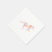 Reitpferde Reitpferde Racing Stable Gift Serviette (Ecke)