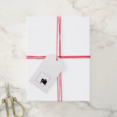 Reitpferde Rote Rosen Geschenkanhänger (Mit Garn)