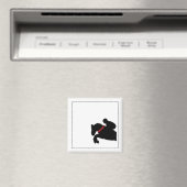 Reitpferde Rote Rosen Magnet (In Situ (Geschirrspüler))