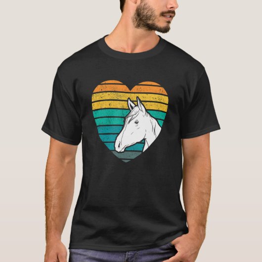Reitpferde T-Shirt (Vorderseite)