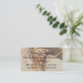 Reitpferde - Trainingskarte Visitenkarte (Stehend Vorderseite)