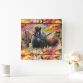 Reitpferde Uhr (Zuhause)