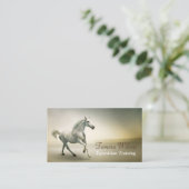 Reitpferde Visitenkarte (Stehend Vorderseite)