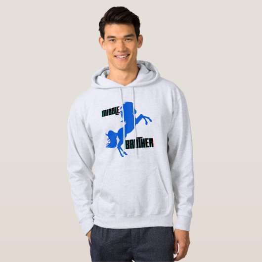 Reitpferden Hoodie (Vorne ganz)