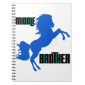 Reitpferden Notizblock (Vorderseite)