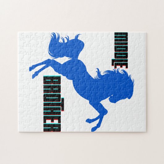 Reitpferden Puzzle (Horizontal)