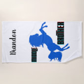 Reitpferden Strandtuch (Vorderseite)