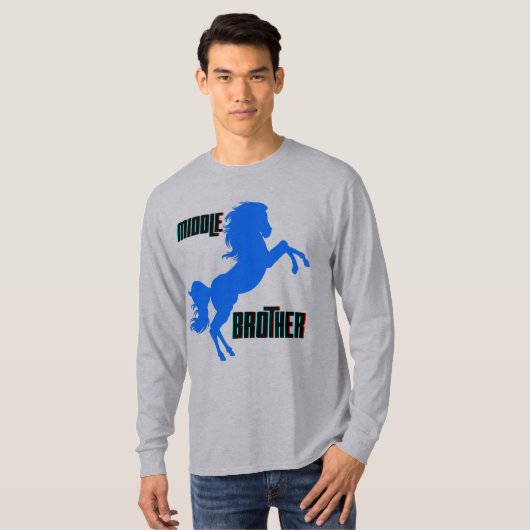 Reitpferden T-Shirt (Vorne ganz)