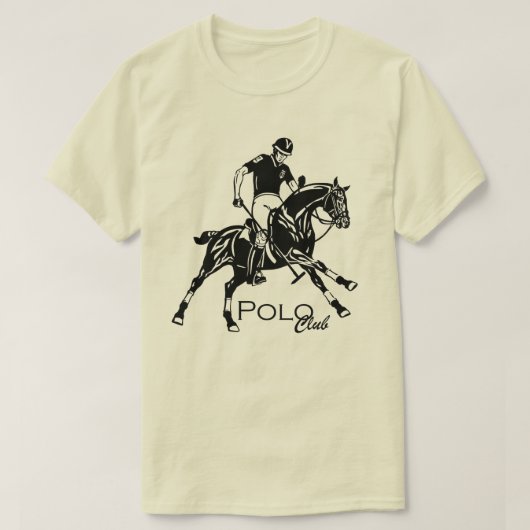 Reitpolo T-Shirt (Design vorne)