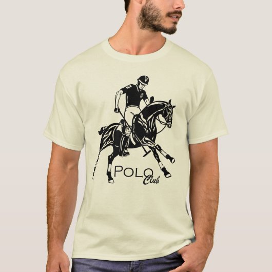 Reitpolo T-Shirt (Vorderseite)