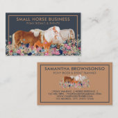 Reitpony Visitenkarte (Vorne/Hinten)