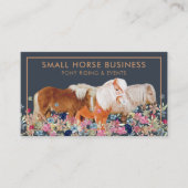 Reitpony Visitenkarte (Vorderseite)