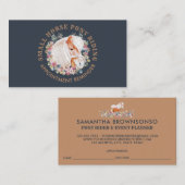 Reitponyhof Visitenkarte (Vorne/Hinten)