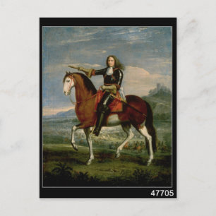 Reitportrait Postkarte