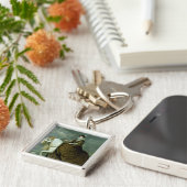 Reitportrait von Elisabeth de France Schlüsselanhänger (Seite)