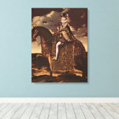 Reitportrait von Henri IV Leinwanddruck (Insitu (Holzboden))