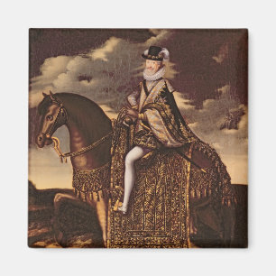 Reitportrait von Henri IV Magnet