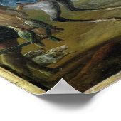 Reitportrait von Maria Leszczynska Poster (Ecke)