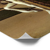 Reitportrait von Marie de Medici Poster (Ecke)