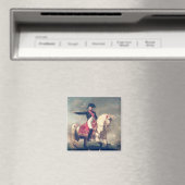 Reitportrait von Napoleon I 1810 Magnet (In Situ (Geschirrspüler))