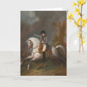 Reitportrait von Napoleon Karte (Gelbe Blume)