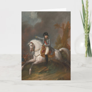 Reitportrait von Napoleon Karte