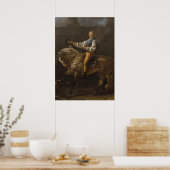 Reitportrait von Stanisław Poster (Küche)