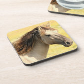 Reitprofil Getränkeuntersetzer (Linke Seite)