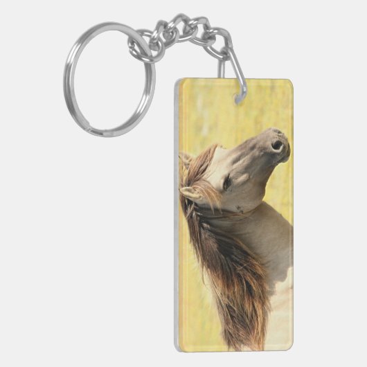 Reitprofil Schlüsselanhänger (Vorderseite links)